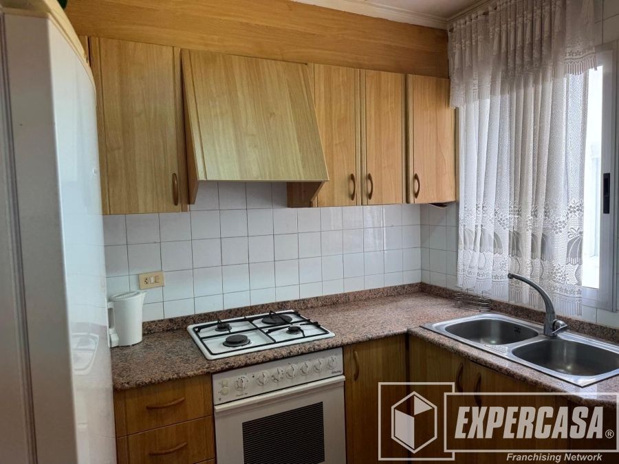 Kitchen of Flat for sale in Llaurí  with Air Conditioner, Terrace and Furnished