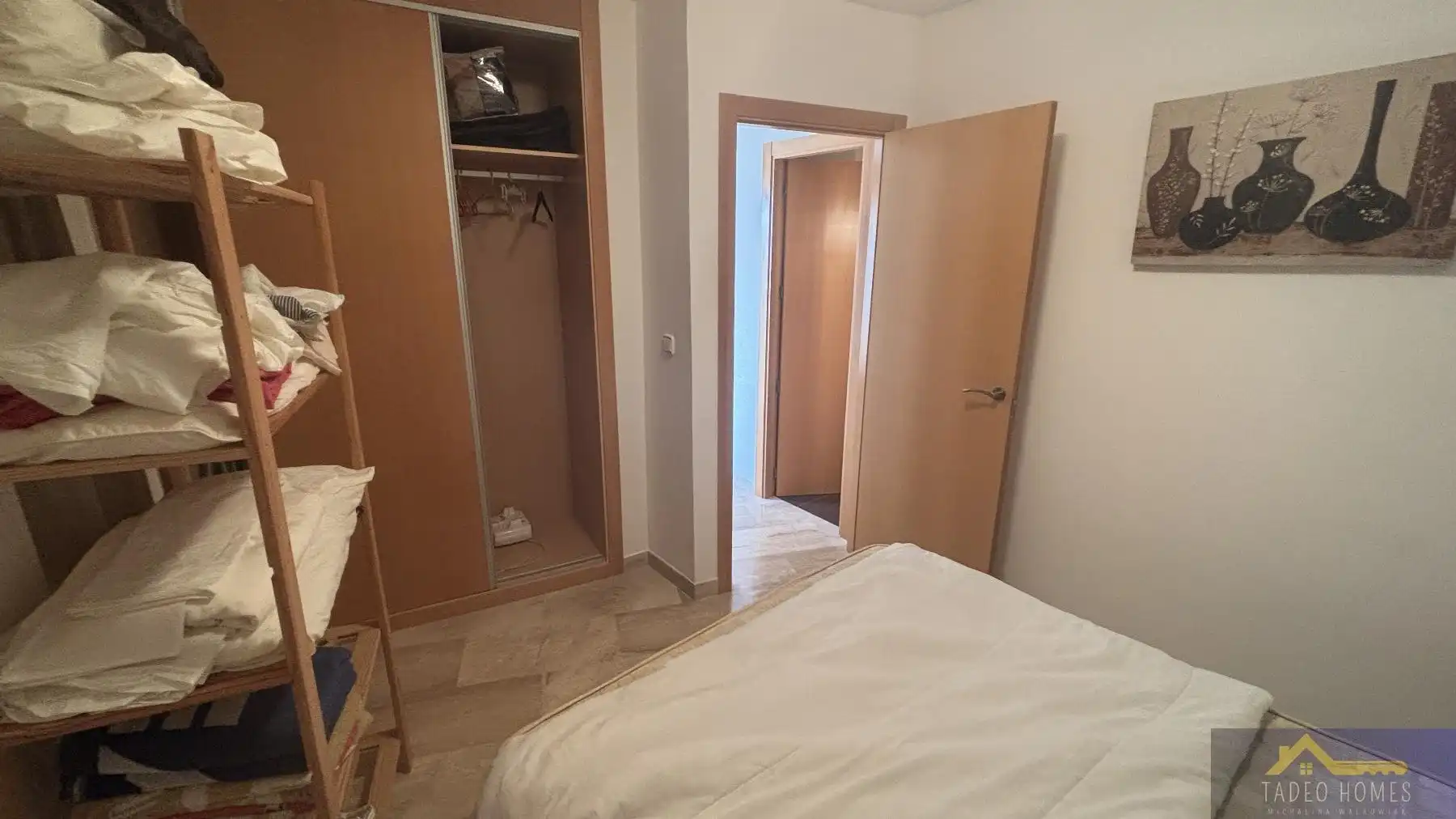 Habitación de Apartamento de alquiler en Murcia con Aire acondicionado, Calefacción y Terraza