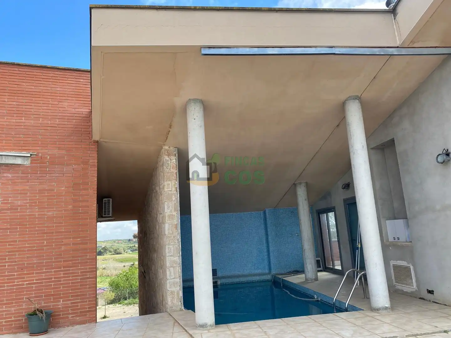 Piscina de Casa o xalet en venda en Les Borges Blanques amb Calefacció, Jardí privat i Terrassa