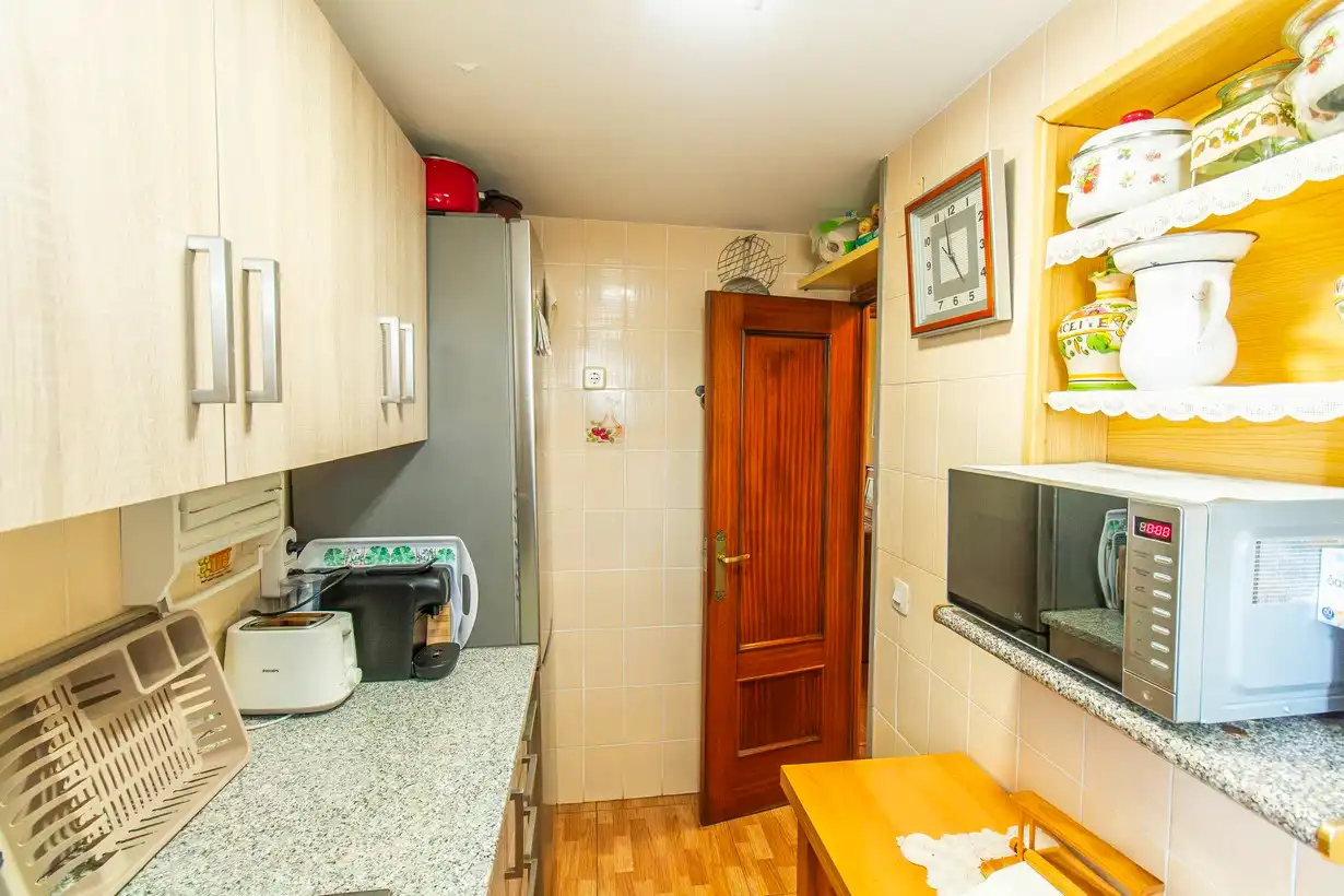 Kitchen of Flat for sale in Madrid  with Air Conditioner, Heating and Furnished