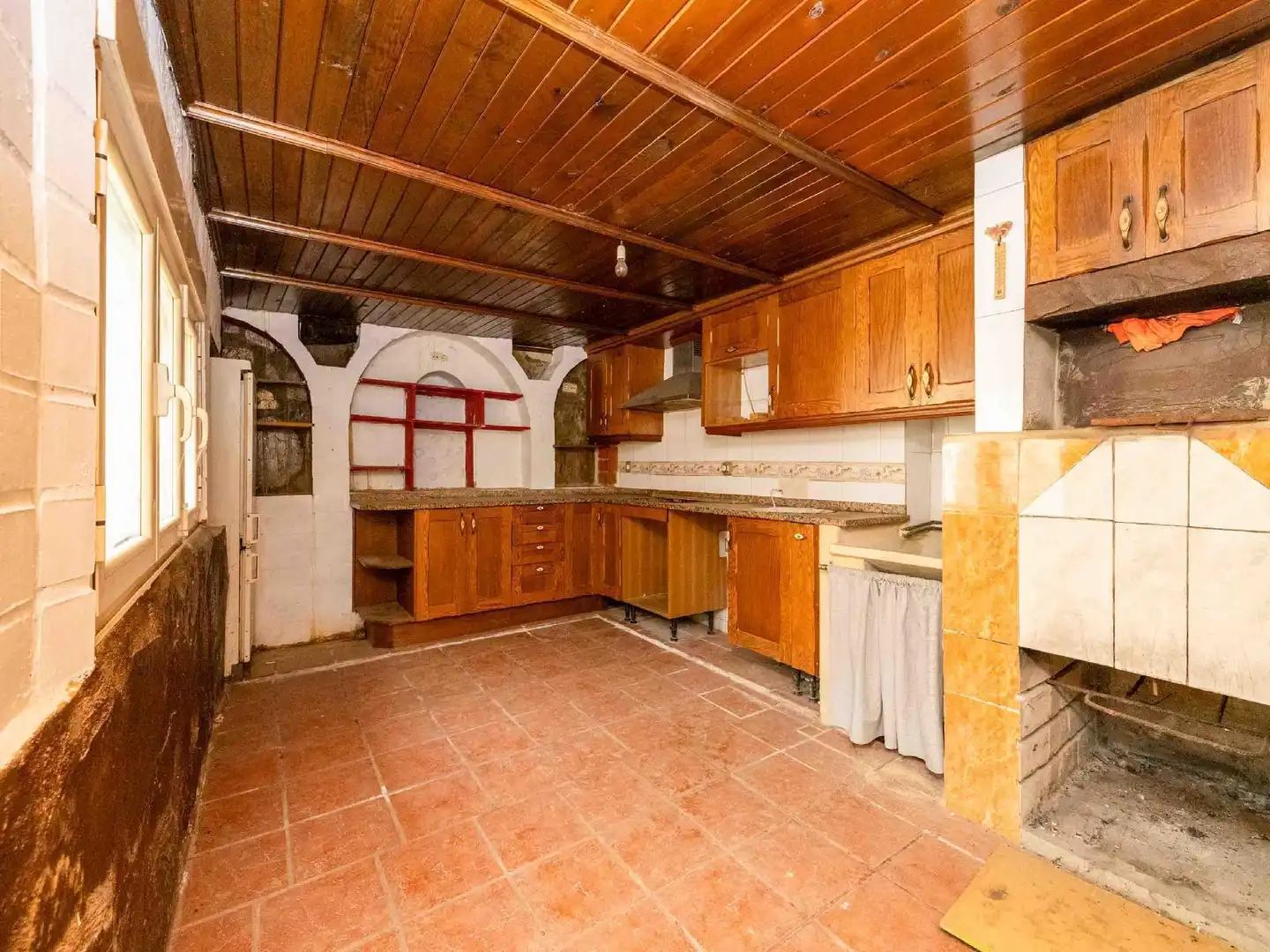 Cuina de Casa o xalet en venda en Villanueva de Azoague amb Terrassa i Traster