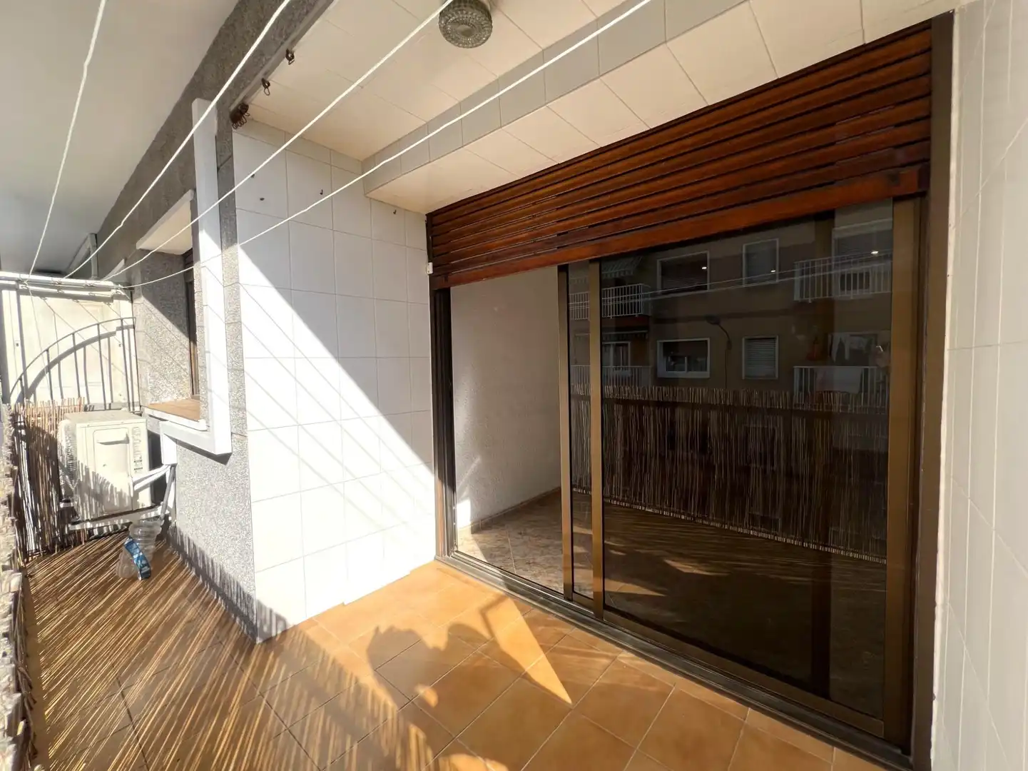 Balcony of Flat for sale in L'Hospitalet de Llobregat  with Air Conditioner, Heating and Furnished