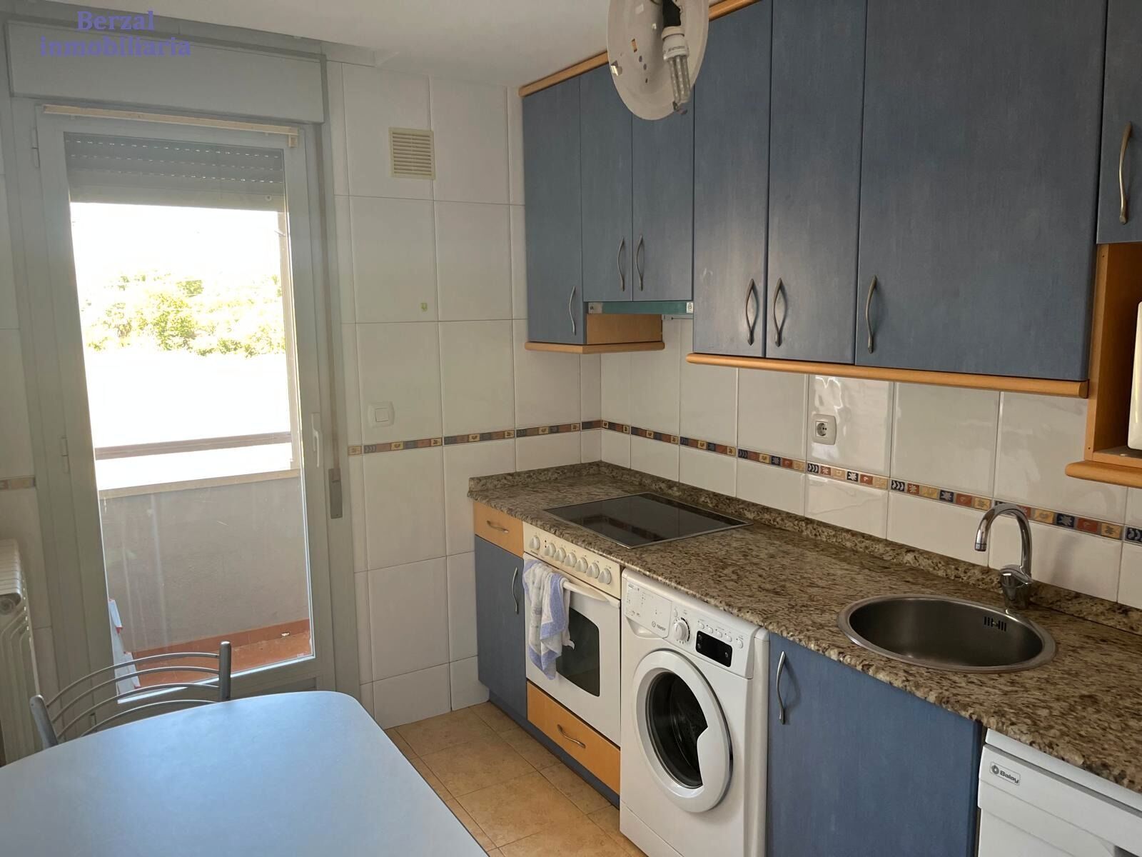 Kitchen of Flat for sale in  Logroño  with Heating, Storage room and Balcony