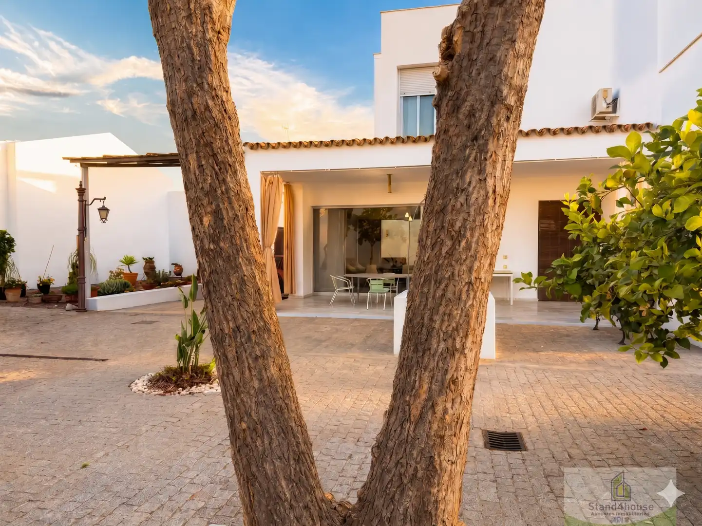 Terraza de Casa o chalet en venta en Bollullos Par del Condado con Aire acondicionado, Calefacción y Terraza