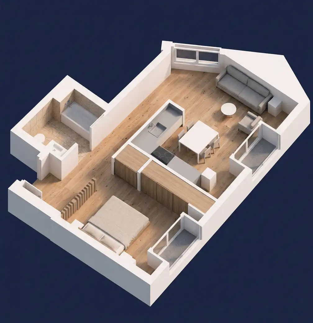Piso en venta en Almería