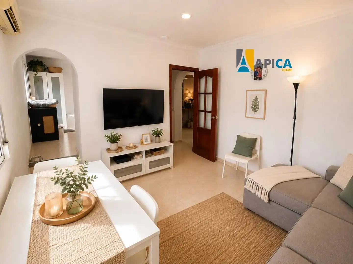 Sala de estar de Piso en venta en El Puerto de Santa María con Aire acondicionado y Trastero