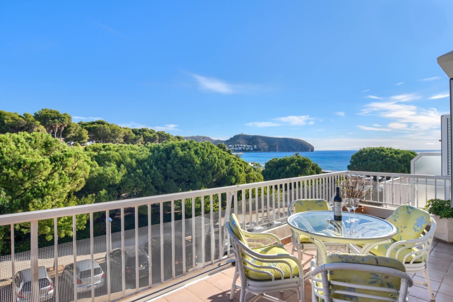 Terrace of Apartment to rent in Moraira  with Air Conditioner, Heating and Terrace