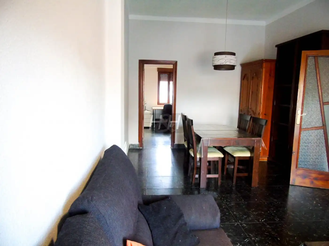Comedor de Piso de alquiler en Burjassot con Calefacción, Amueblado y Balcón