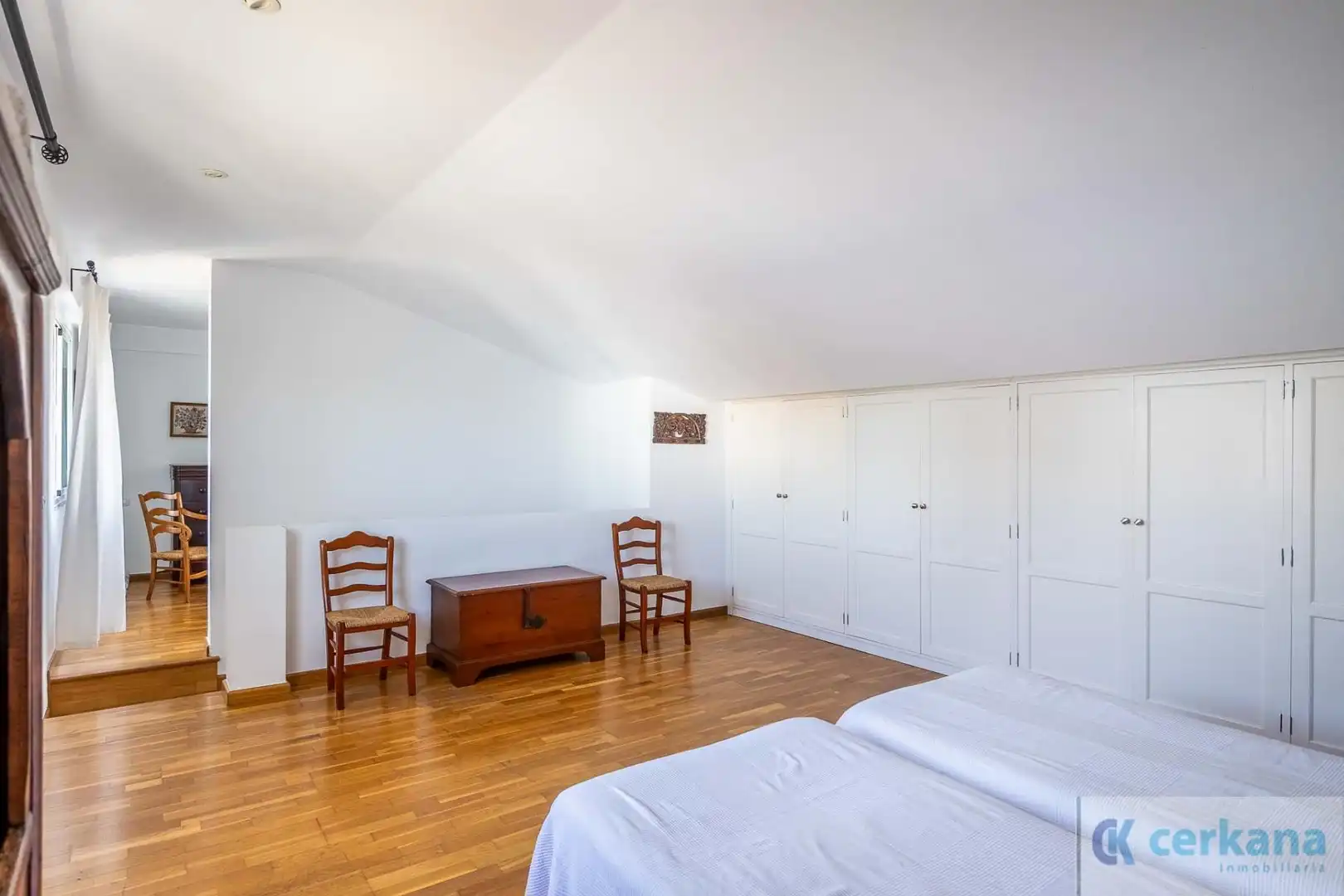 Bedroom of Houses for sale in Espartinas  with Air Conditioner and Storage room