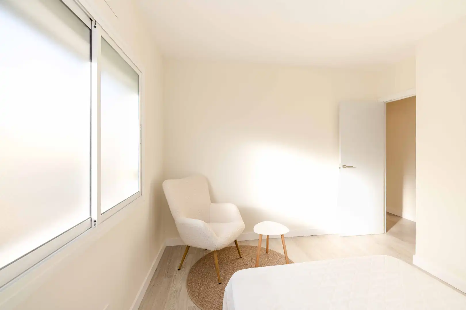Schlafzimmer von Wohnung zum Verkauf in Málaga mit Klimaanlage, Heizung und Terrasse