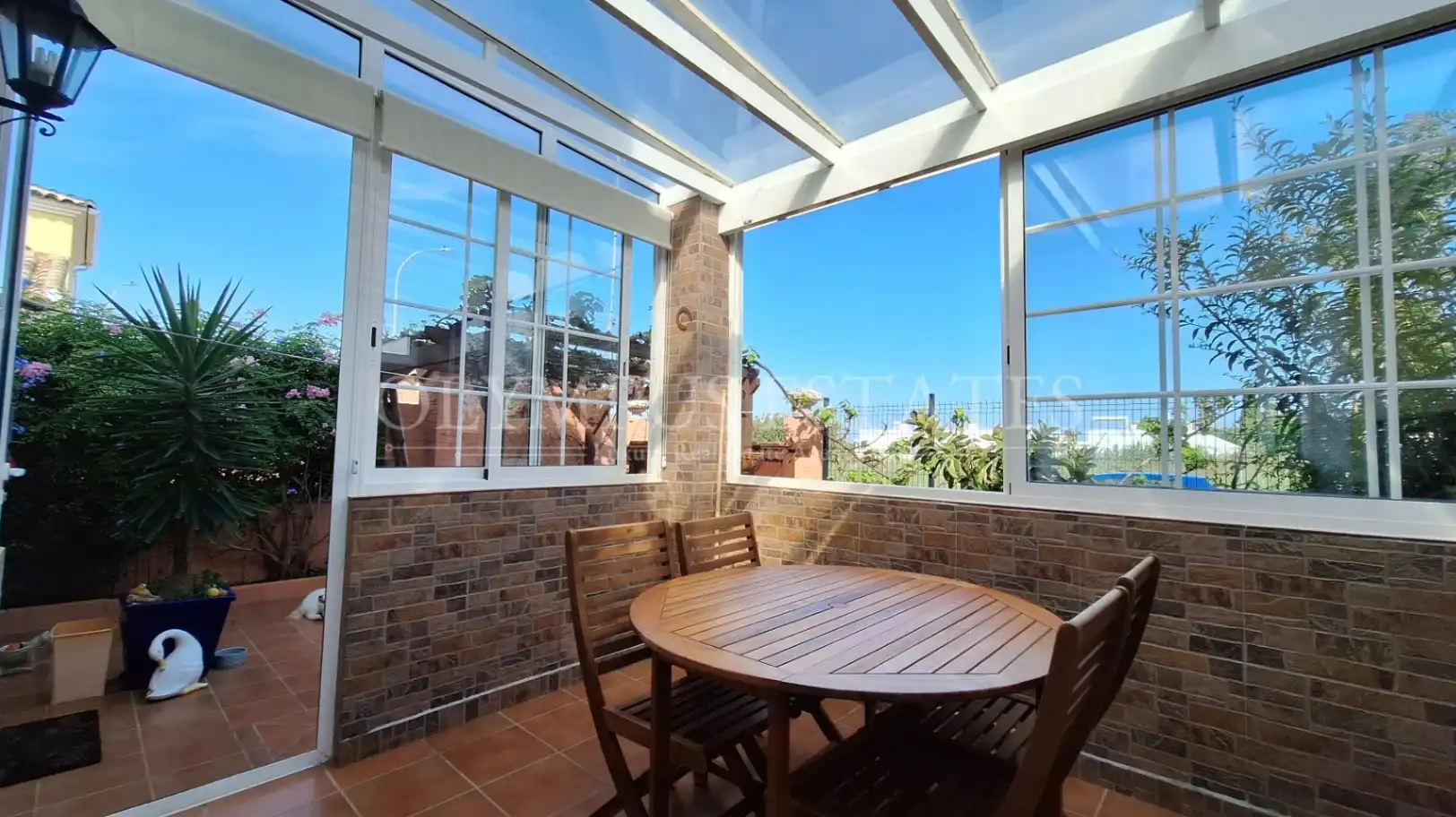 Terrassa de Casa o xalet en venda en El Verger amb Aire condicionat, Calefacció i Jardí privat