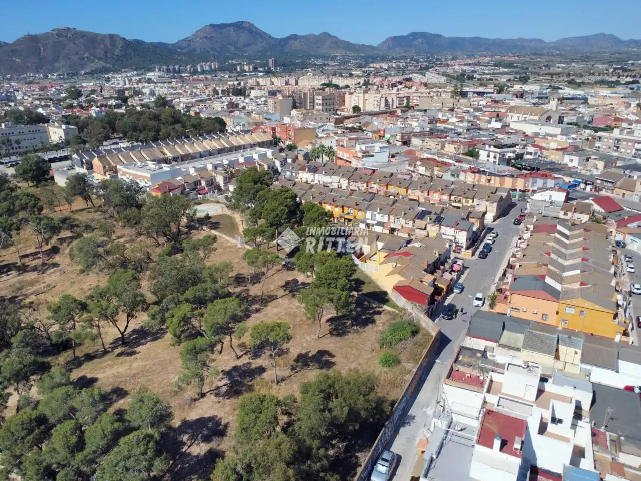 Außenansicht von Maisonette zum Verkauf in Cartagena mit Klimaanlage und Terrasse