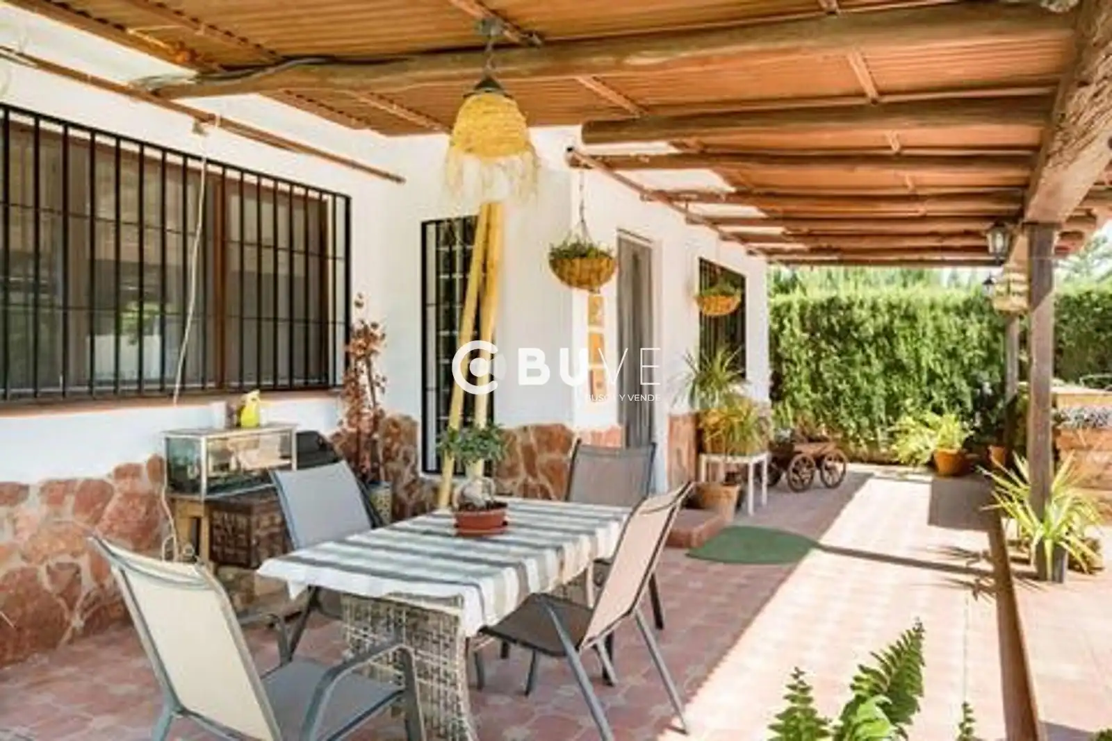 Terraza de Casa o chalet de alquiler en Coria del Río con Aire acondicionado, Terraza y Piscina