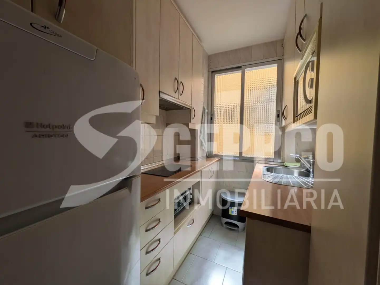Küche von Wohnung zur Miete in Madrid mit Klimaanlage, Heizung und Möbliert