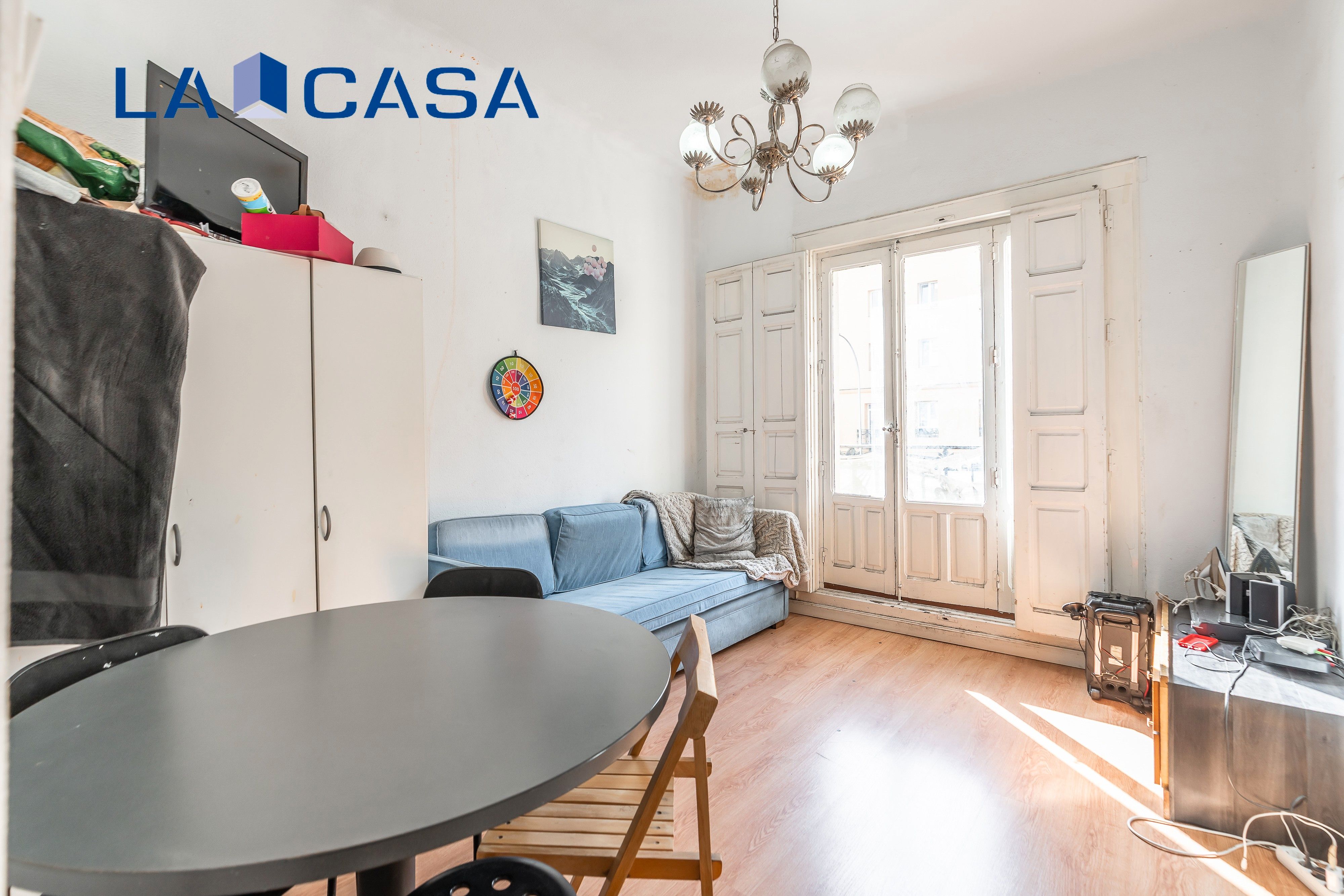 Exterior view of Flat for sale in  Madrid Capital  with Heating and Balcony