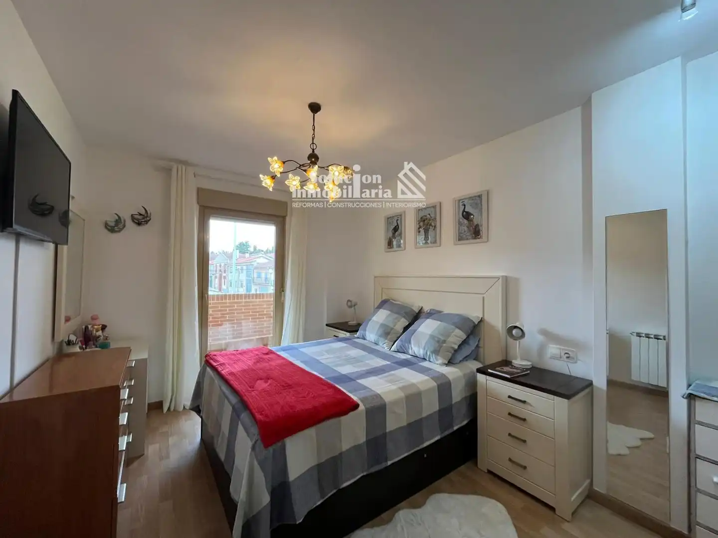 Bedroom of Flat for sale in Aldealengua  with Heating, Terrace and Swimming Pool