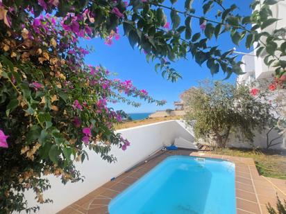 Swimming pool of Single-family semi-detached for sale in Mijas  with Air Conditioner and Swimming Pool