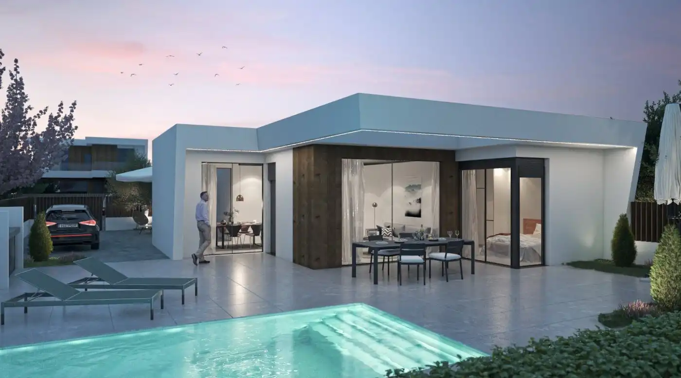 Chalet con piscina en venta en Campo de Murcia, imagen 2