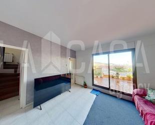 Living room of Attic for sale in Badalona  with Heating, Terrace and Storage room