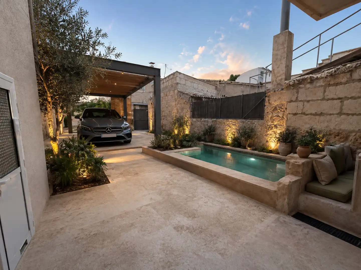Terrace of Detached homes for sale in Llubí  with Private garden, Terrace and Storage room