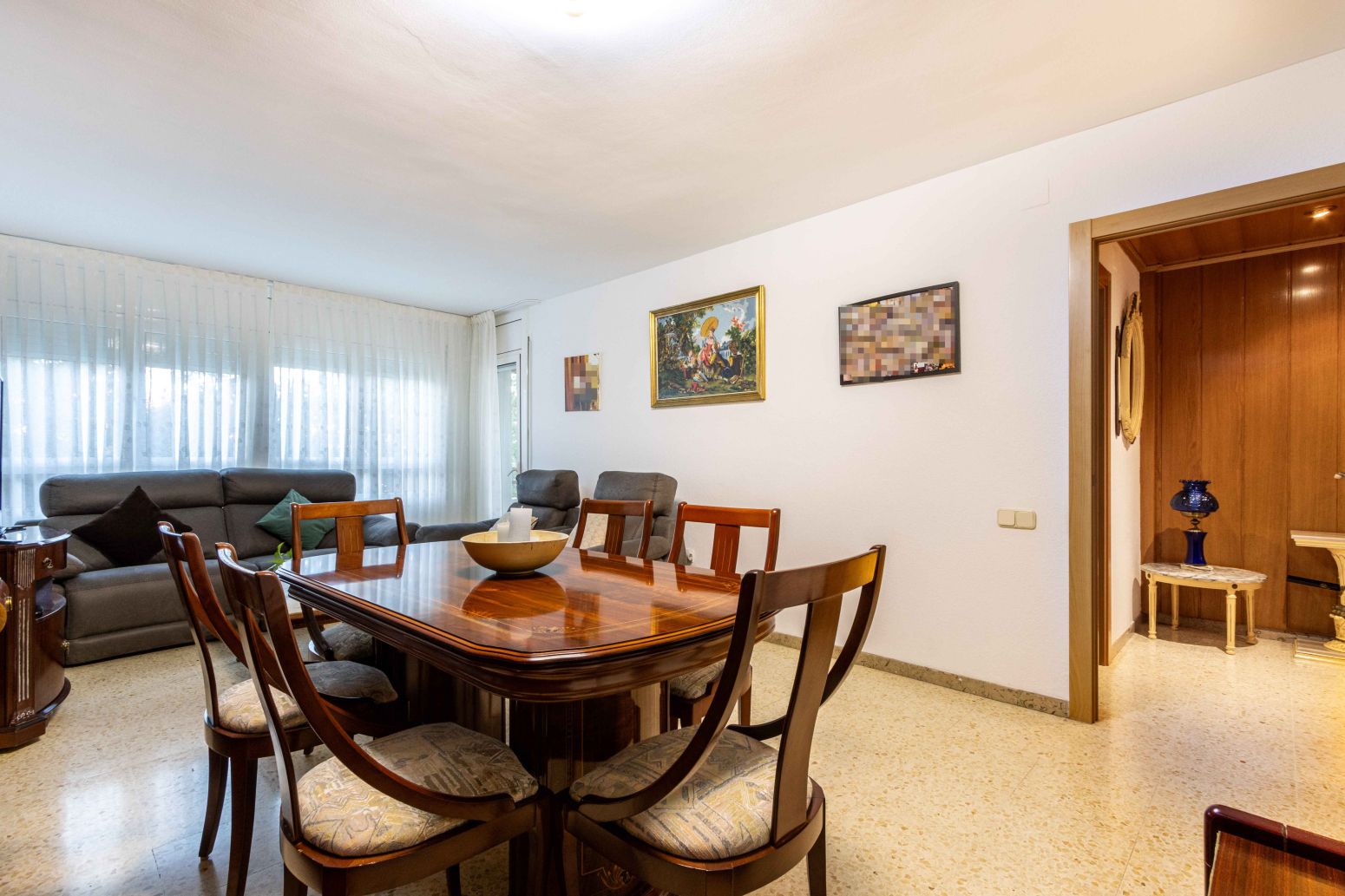 Menjador de Pis en venda en Terrassa amb Calefacció i Balcó