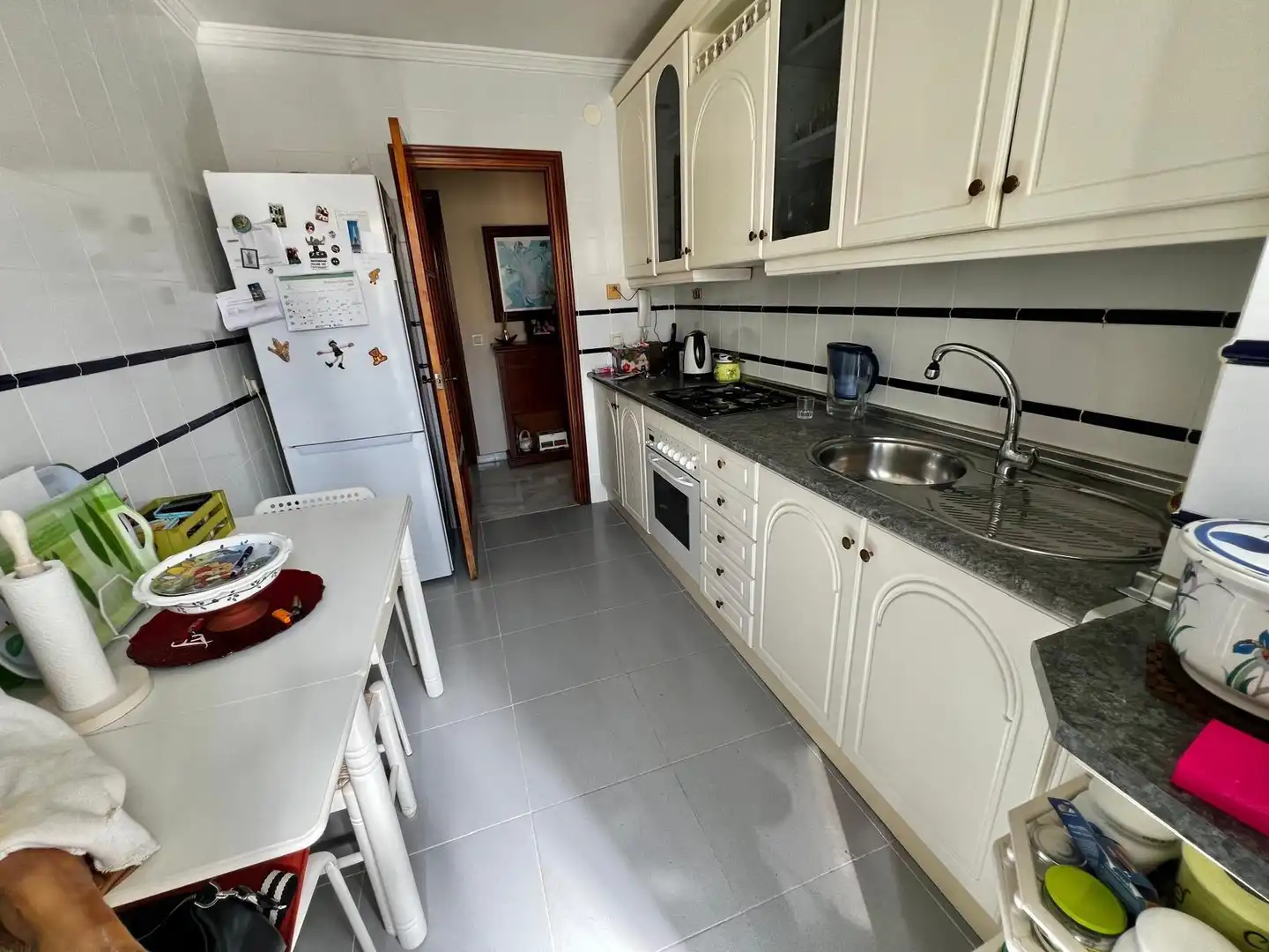 Kitchen of Flat for sale in Málaga  with Air Conditioner and Terrace