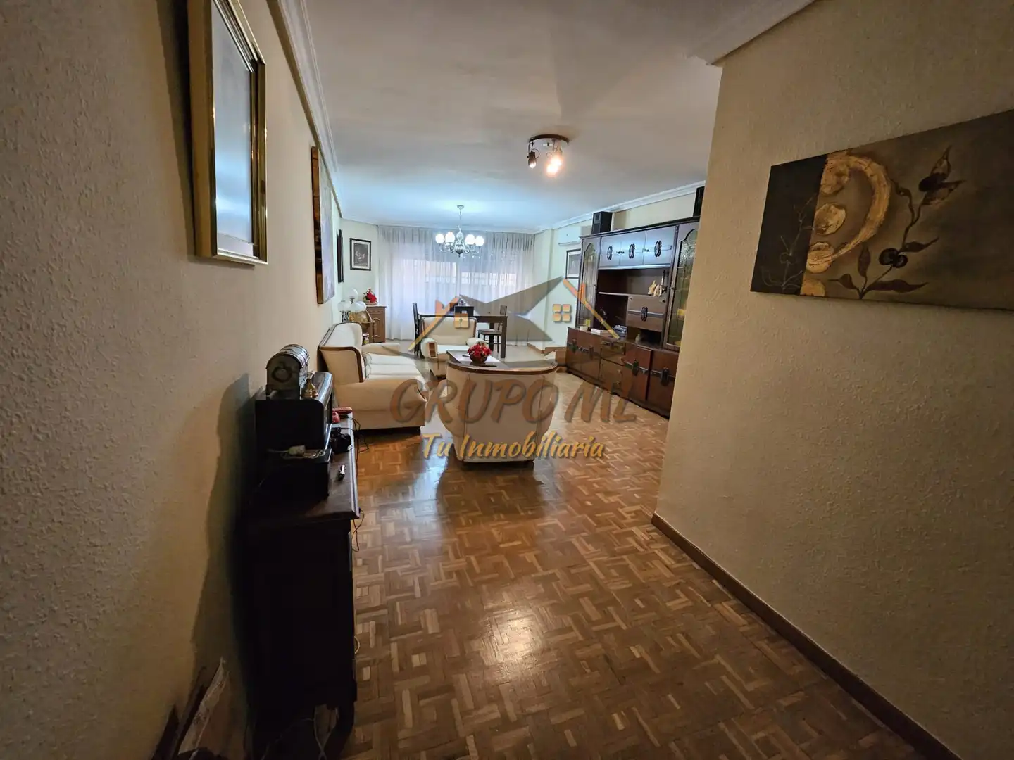 Sala d'estar de Pis en venda en Jaén amb Aire condicionat, Calefacció i Parquet