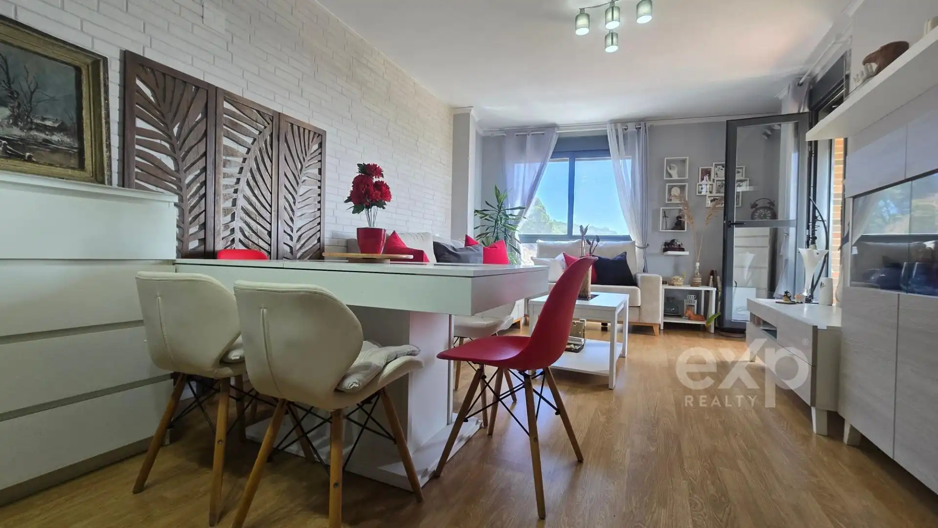 Living room of Flat for sale in Almenara  with Heating, Parquet flooring and Storage room