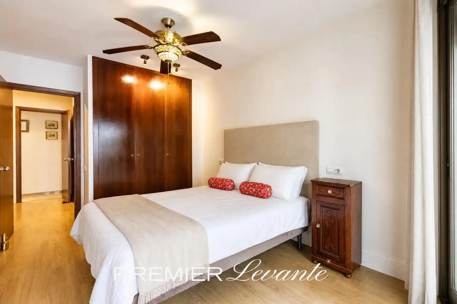 Schlafzimmer von Wohnung zum Verkauf in Alicante / Alacant mit Klimaanlage und Balkon