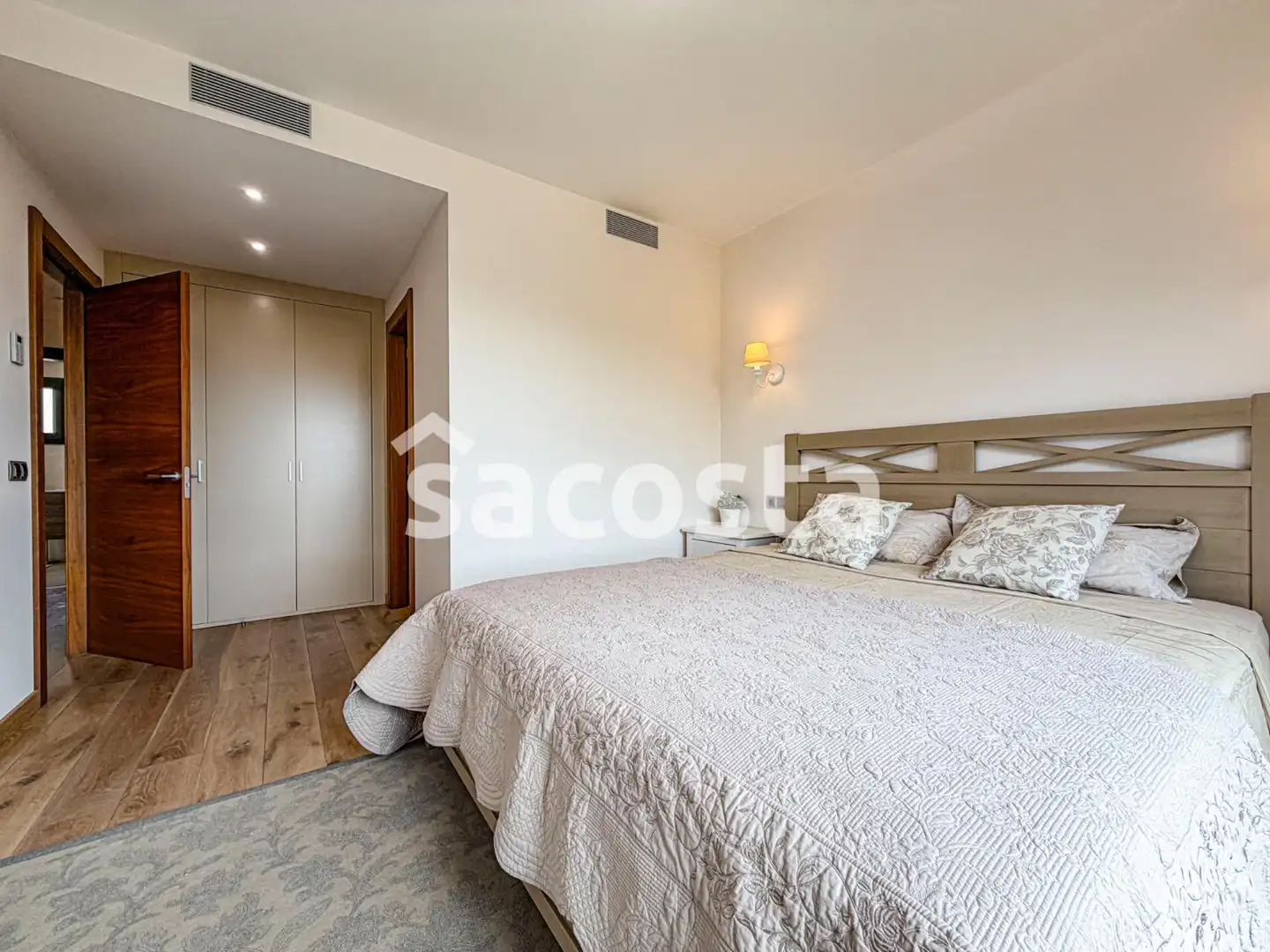 Dormitori de Casa adosada en venda en Lloret de Mar amb Aire condicionat, Jardí privat i Terrassa