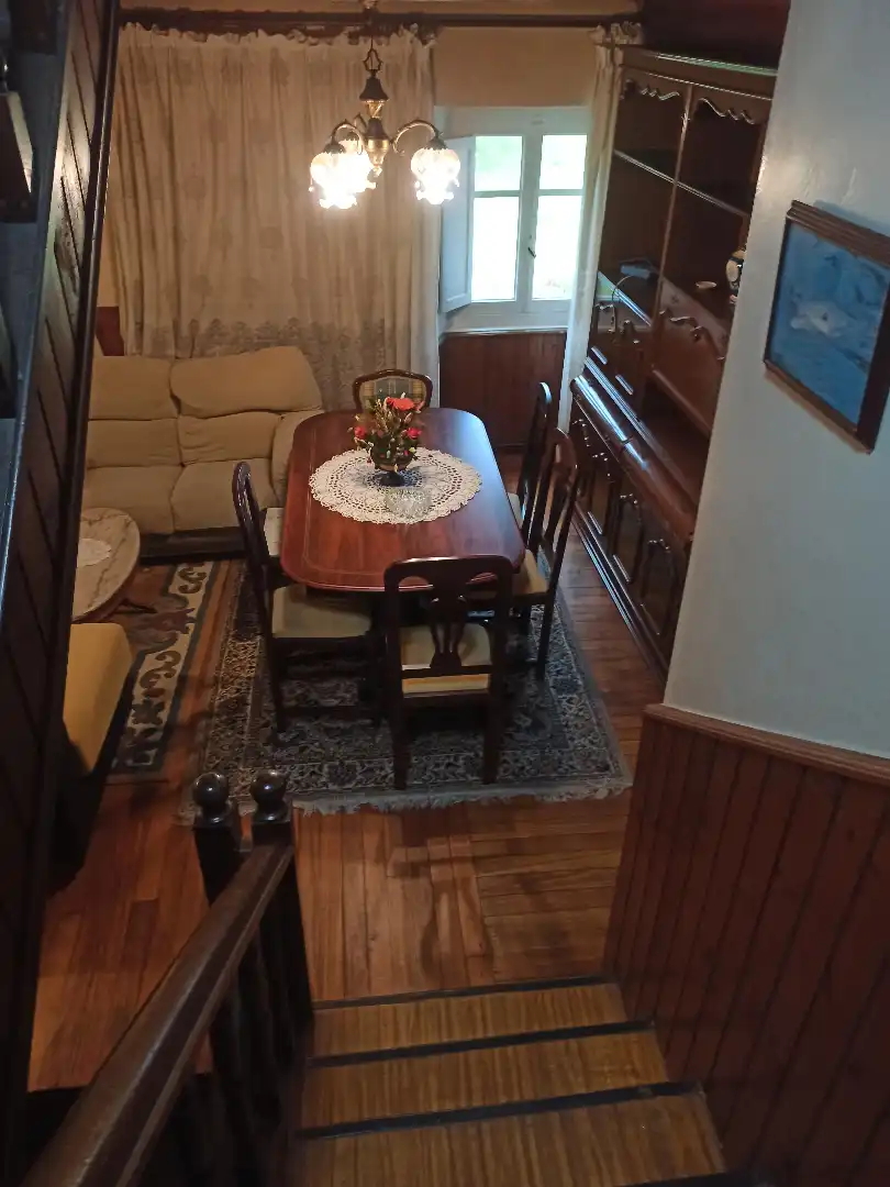 Dining room of Houses for sale in Viveiro  with Private garden, Furnished and Oven