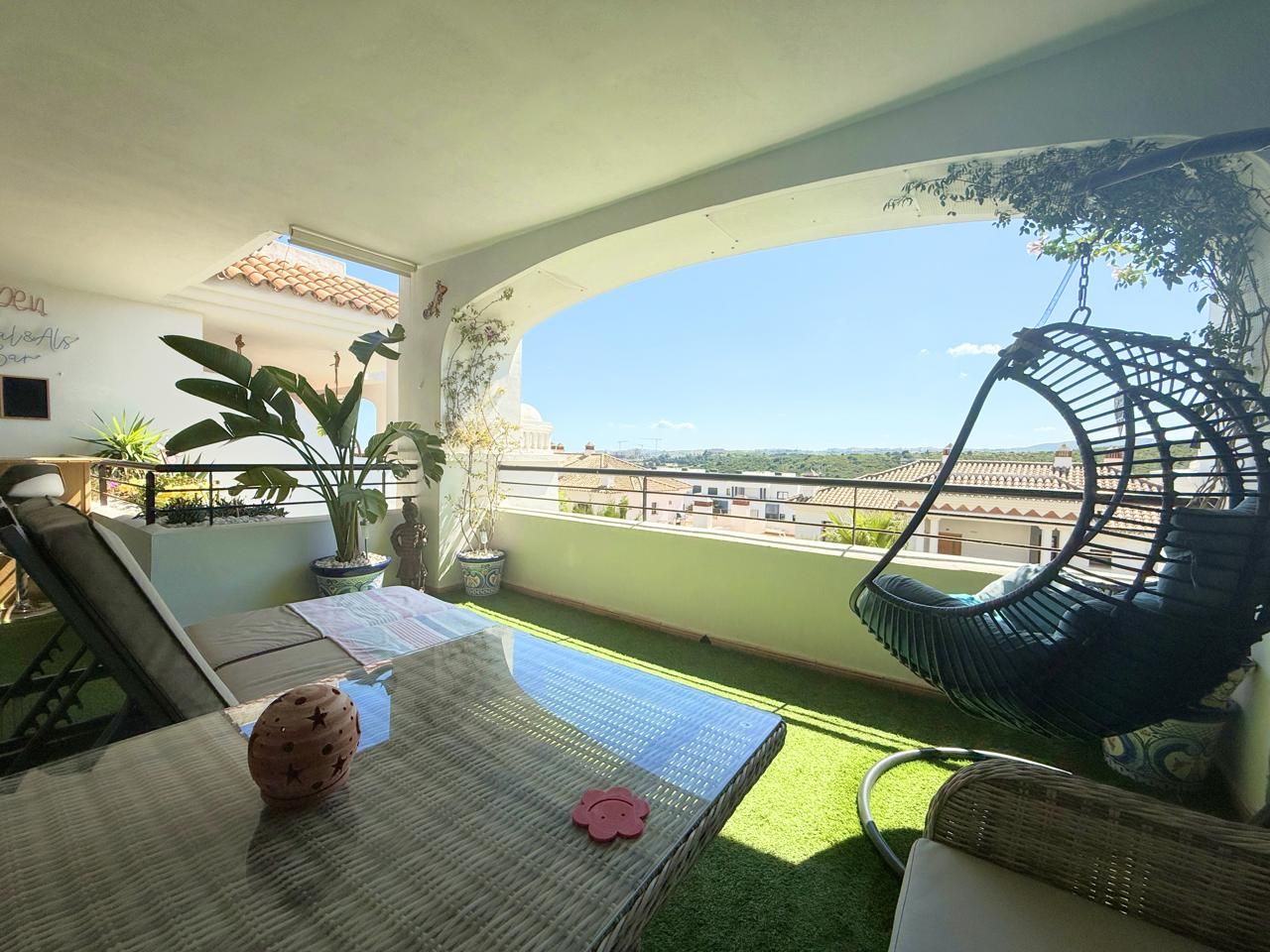 Terrassa de Apartament en venda en Casares amb Aire condicionat, Calefacció i Terrassa