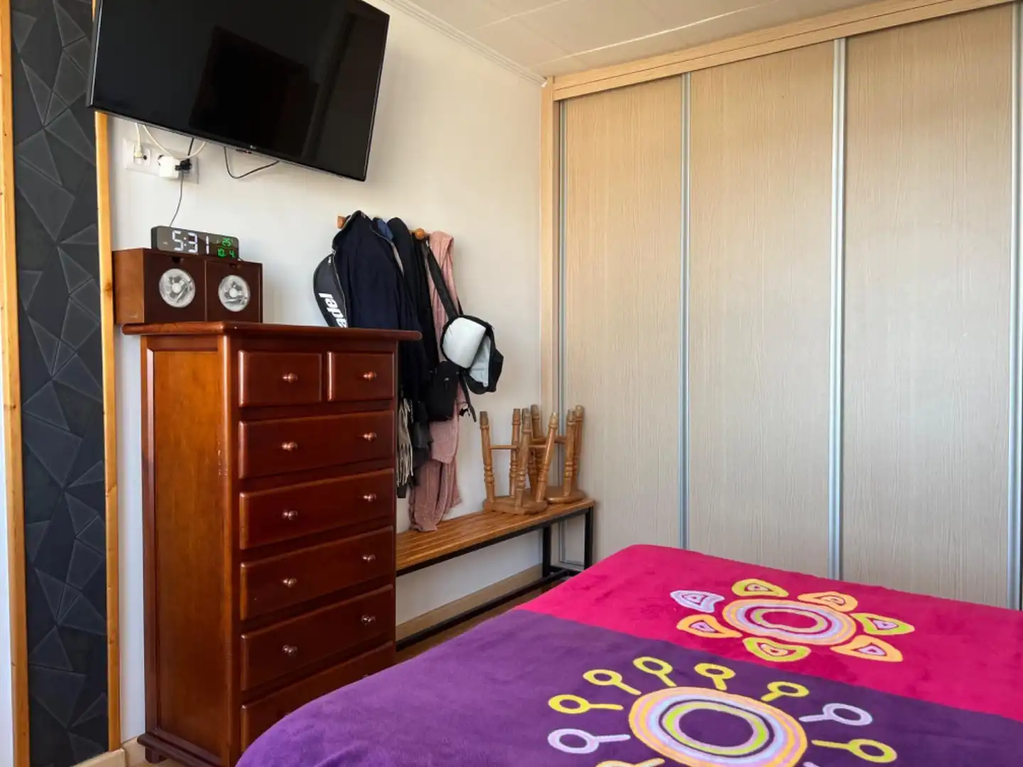 Schlafzimmer von Wohnung zum Verkauf in Xinzo de Limia mit Heizung