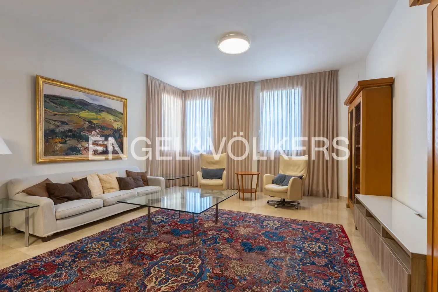 Sala de estar de Piso de alquiler en Valencia con Aire acondicionado, Calefacción y Amueblado