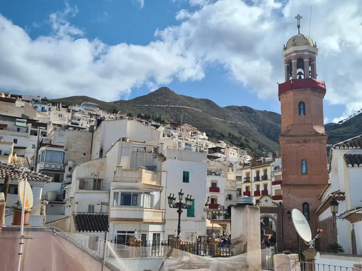Vista exterior de Casa o xalet en venda en Cómpeta amb Terrassa i Moblat