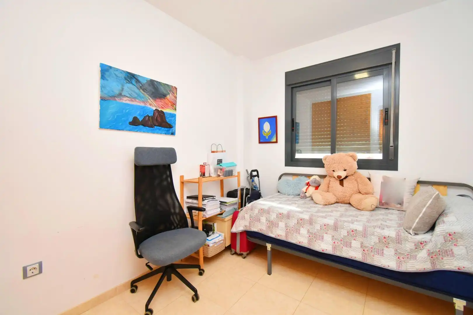 Schlafzimmer von Wohnung zum Verkauf in Vícar mit Terrasse, Möbliert und Gemeinschaftspool