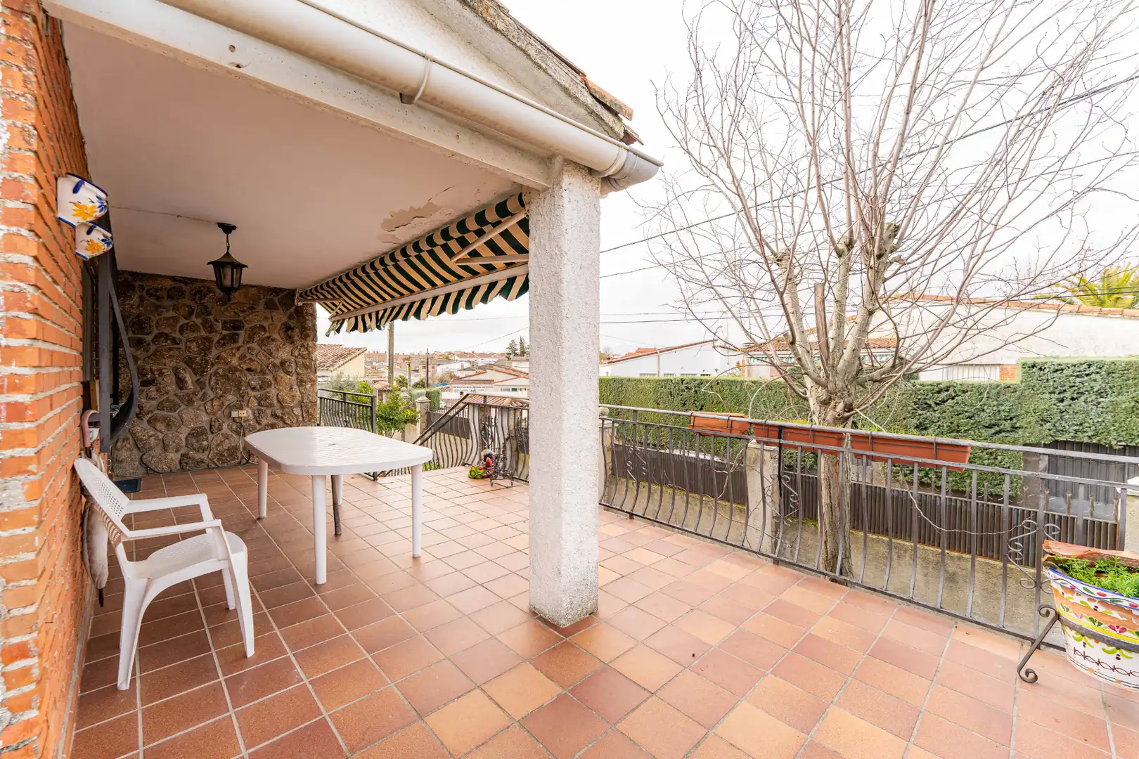 Terraza de Casa o chalet en venta en El Álamo con Aire acondicionado, Jardín privado y Terraza