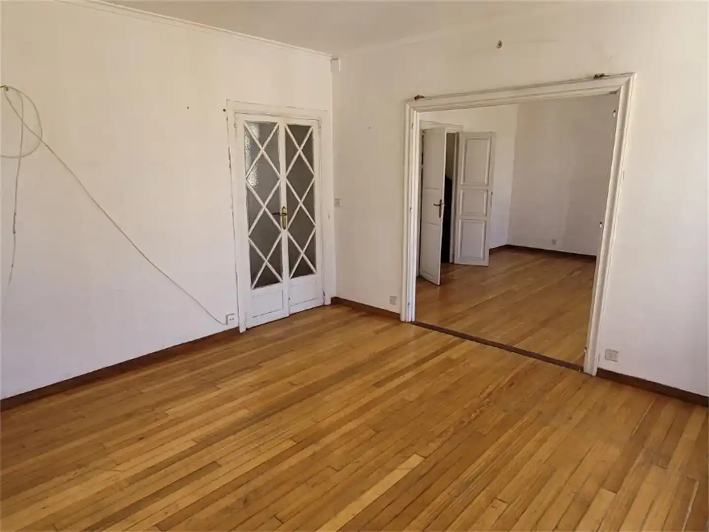Sala d'estar de Casa adosada en venda en Santiago de Compostela 