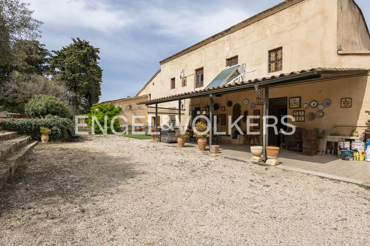 Exterior view of Houses for sale in Alcoy / Alcoi  with Air Conditioner, Heating and Private garden