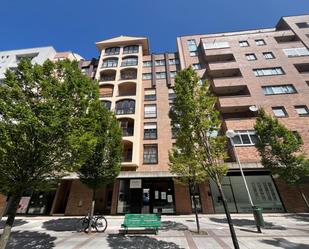 Exterior view of Flat to rent in  Pamplona / Iruña  with Heating, Parquet flooring and Terrace