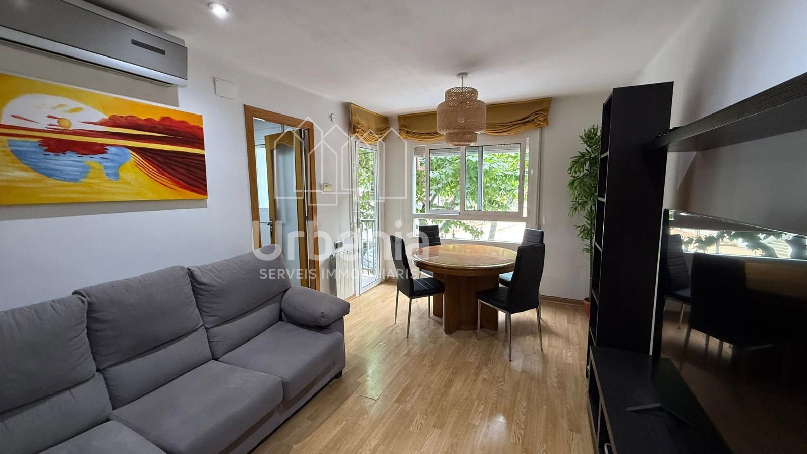 Sala d'estar de Pis en venda en Mataró amb Aire condicionat, Calefacció i Terrassa