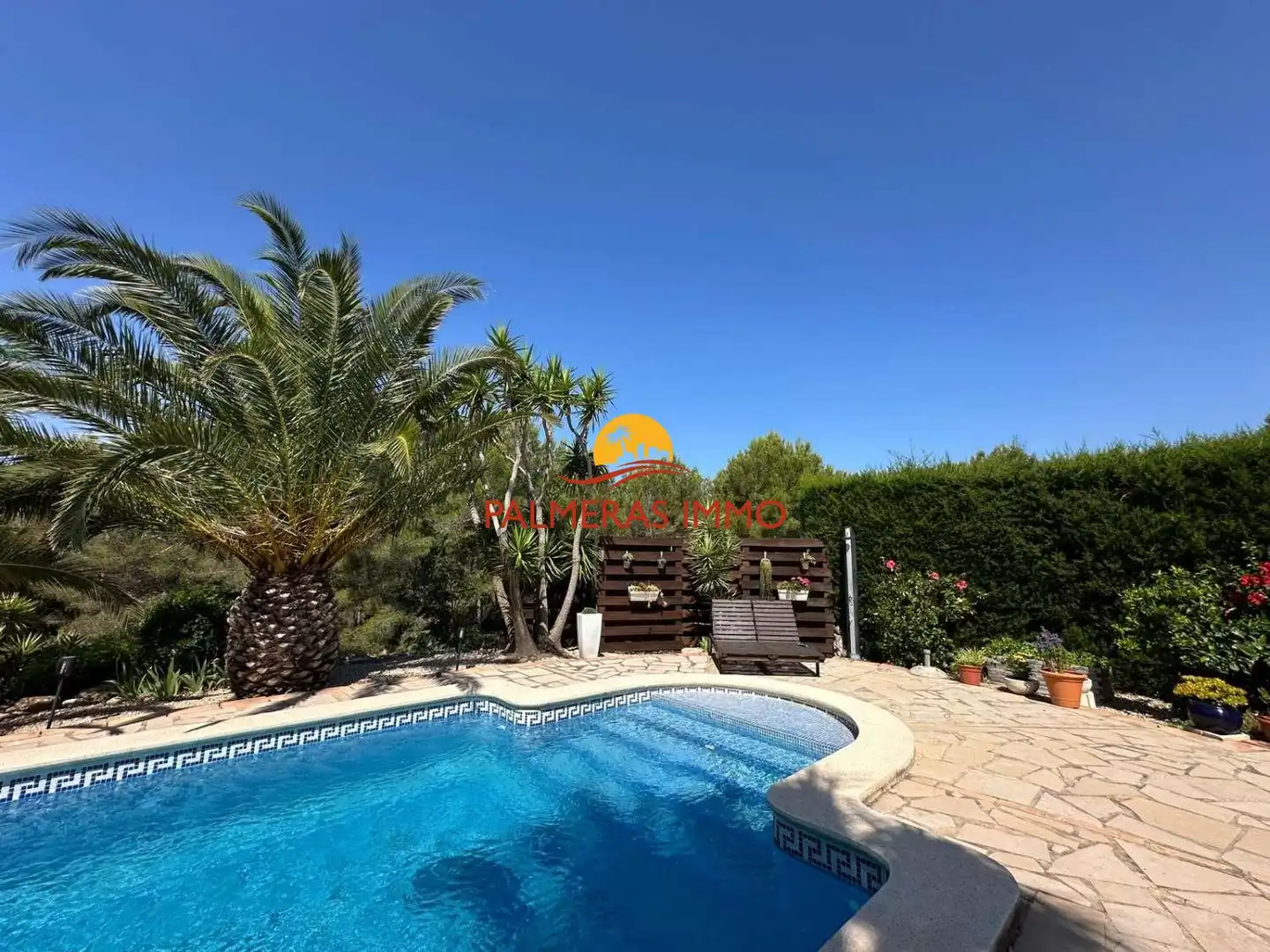 Schwimmbecken von Haus oder Chalet zum Verkauf in L'Ametlla de Mar  mit Klimaanlage, Schwimmbad und Möbliert