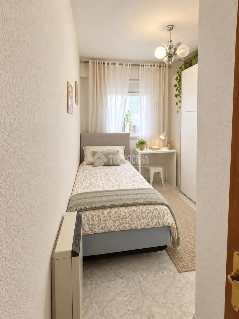 Bedroom of Flat for sale in Madrid  with Heating and Terrace