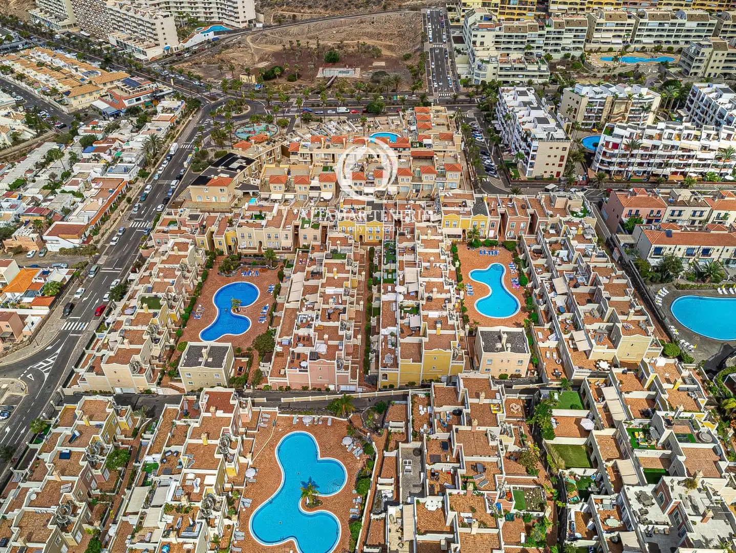 Vista exterior de Apartamento en venta en Arona con Jardín privado, Terraza y Piscina