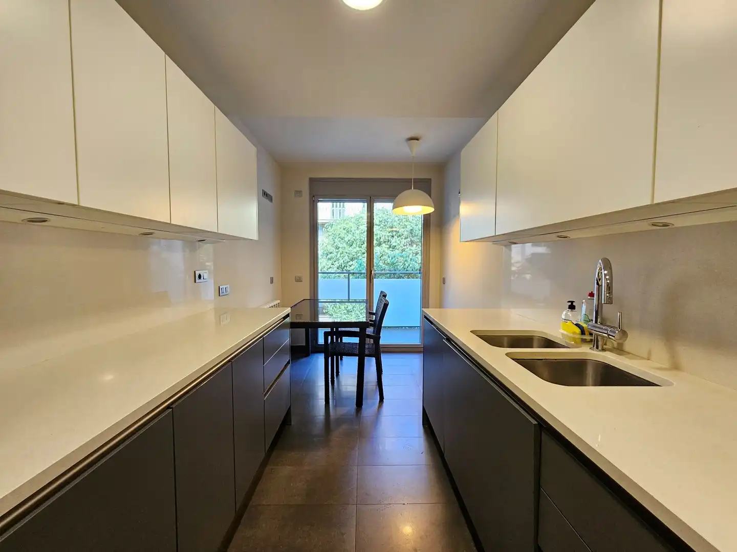 Kitchen of Flat for sale in Barcelona  with Air Conditioner, Heating and Terrace