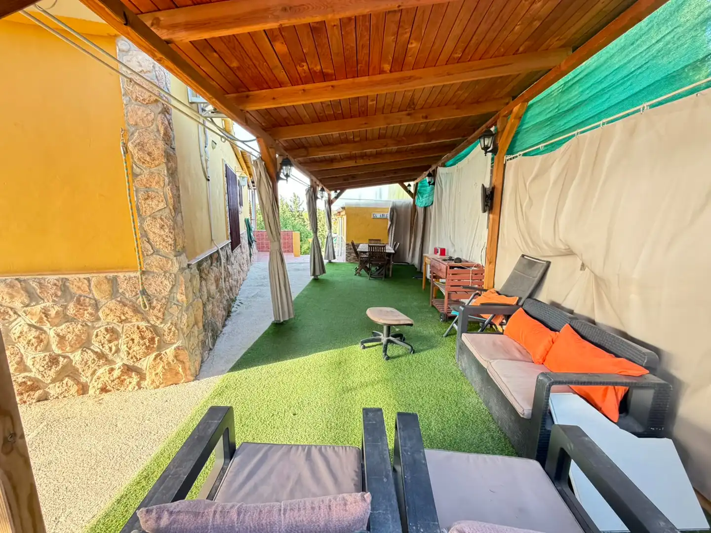 Villa con giardino in vendita a Camino Viejo de los Valientes, imagen 2