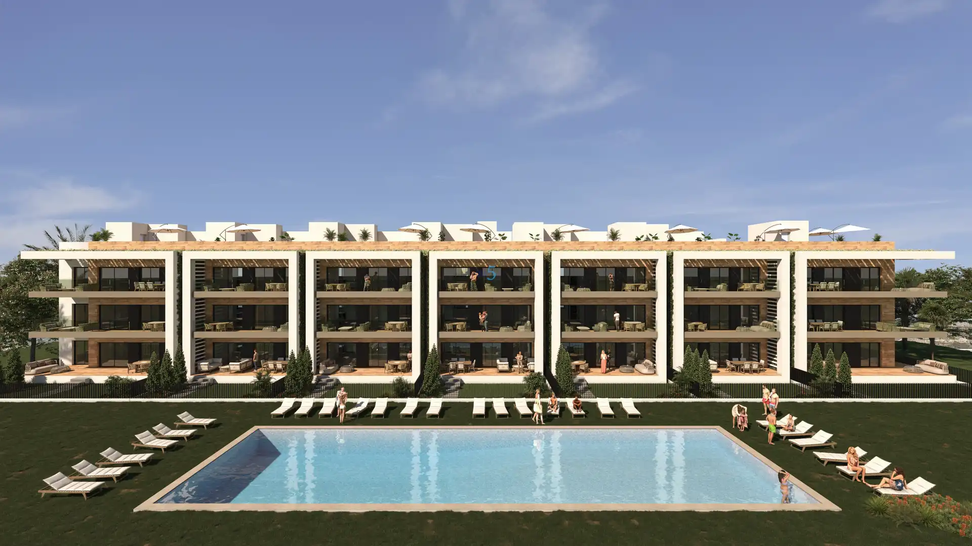 Attico con piscina in vendita a Las Lomas de Rame - Bahía Bella, imagen 22