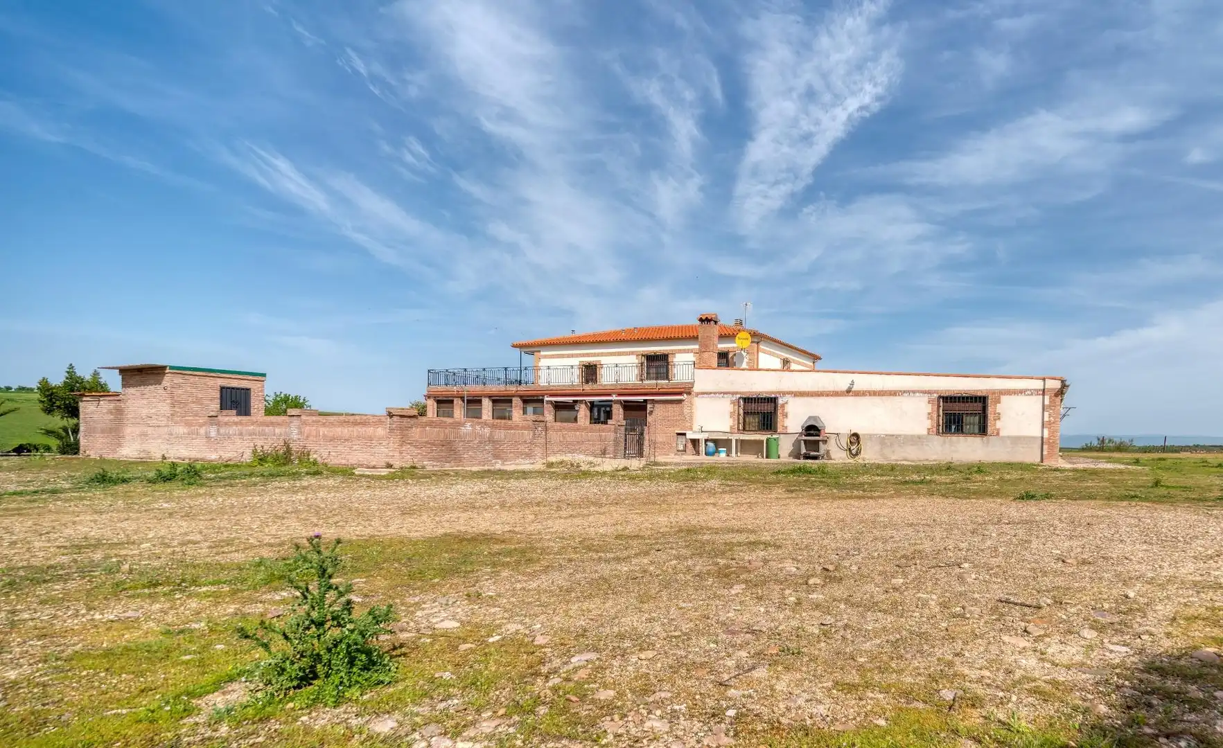 Vista exterior de Casa o chalet en venta en San Martín de Pusa con Aire acondicionado, Calefacción y Jardín privado
