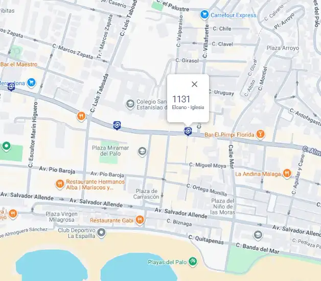 Vista exterior de Piso de alquiler en Málaga con Aire acondicionado, Amueblado y Horno