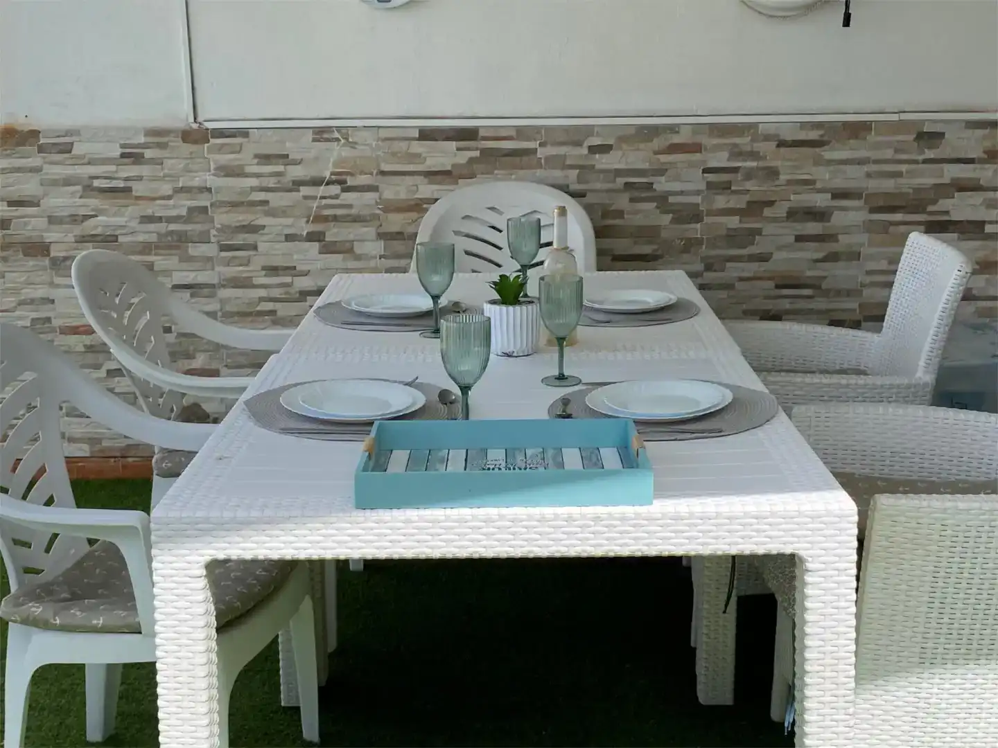 Terrace of Flat for rent in Adeje  with Swimming Pool